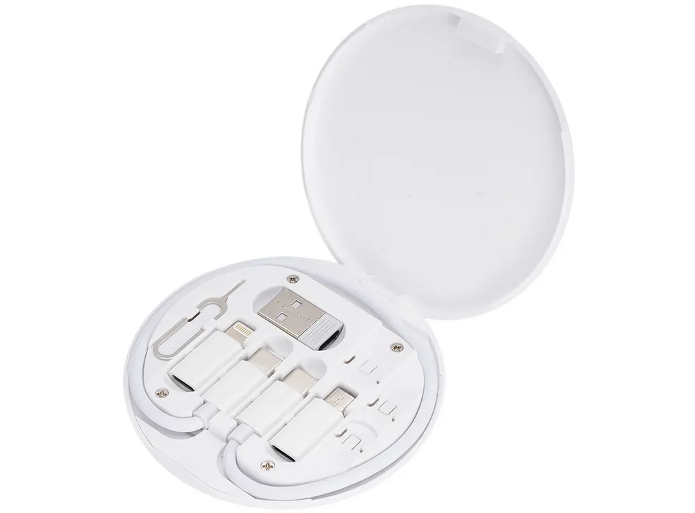 shop'n smile ideoon Multi-Ladekabel-Set: USB-Ladeadapter, universell & schnell USB-Kabel, Ladegerät für alle Smartphones & Tablets