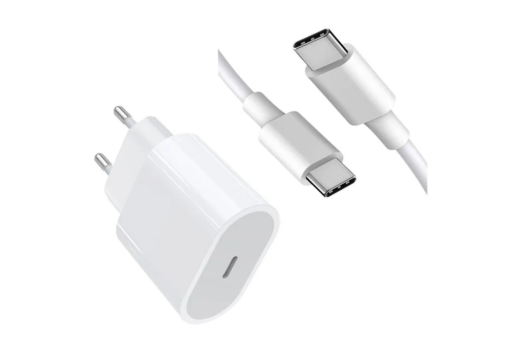 Shopbrothers 20W Schnellladegerät USB-C 1m 2m 3m Smartphone-Ladegerät Smartphone-Ladegerät