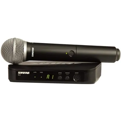Shure BLX24E/PG58 H8E Drahtloses Mikrofon