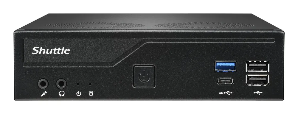 Shuttle XP? slim DH610V2 | dh610v2 | 1,35 l großer PC - Mini-PC Barebone