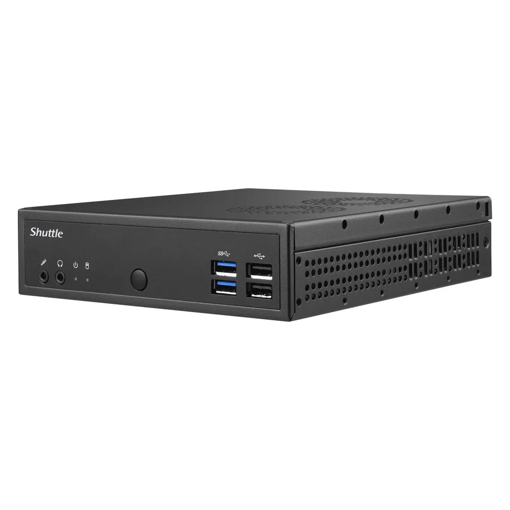 Shuttle Barebone DH02U, schwarz