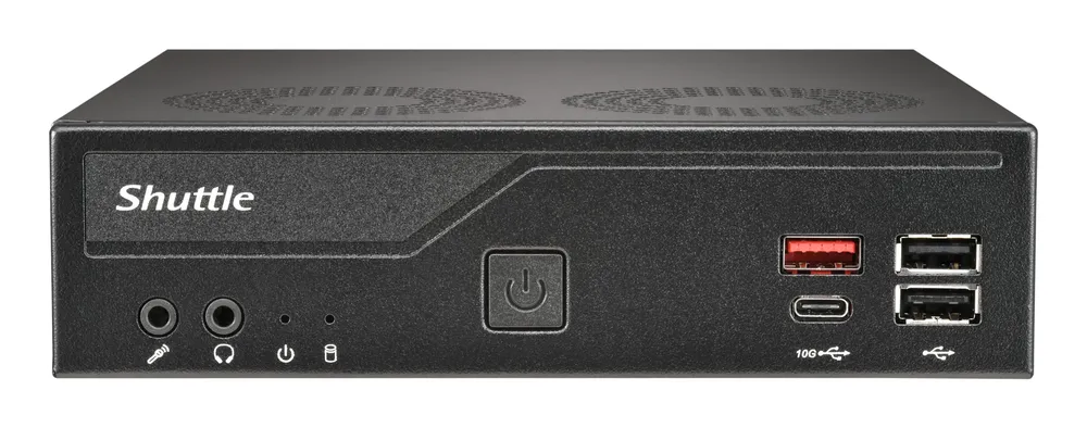 Barebone Shuttle DH810 LGA 1851 DDR5 96GB 2x LAN Mini PC 120W