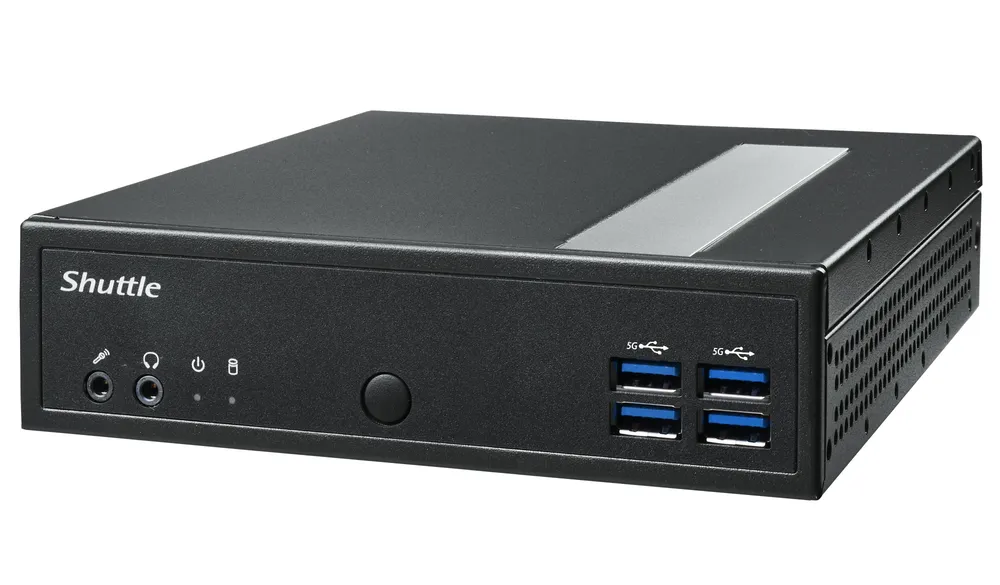 Mini PC Shuttle DL3000XA Intel N100 8GB 128GB SSD UHD Graphics fanless