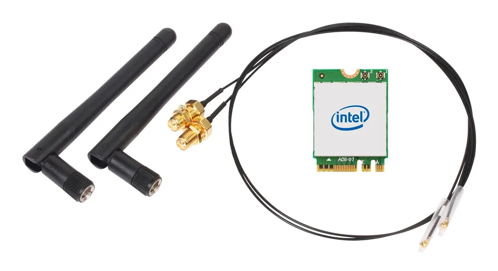 Netzwerkkarte Shuttle WLN-M22 M.2 2400 Mbit/s Wi-Fi 6E Bluetooth 5.2