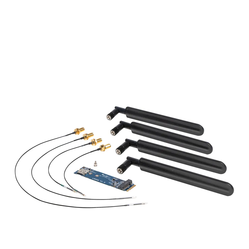 Tarjeta de Red Shuttle WWN04 M.2-2280 4G 5G Kit mit Antennen