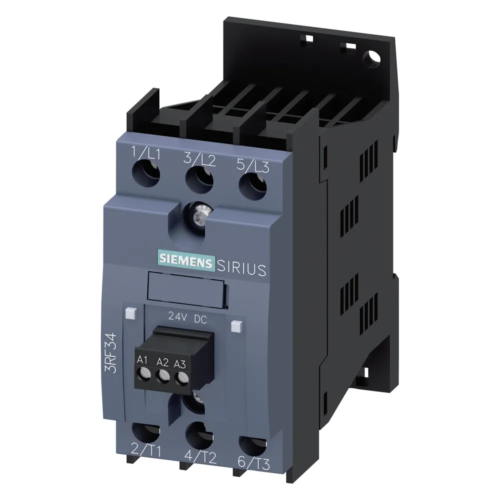 Siemens CONTACTOR,SOLID STATE,3RF2 1-PH,48-480V