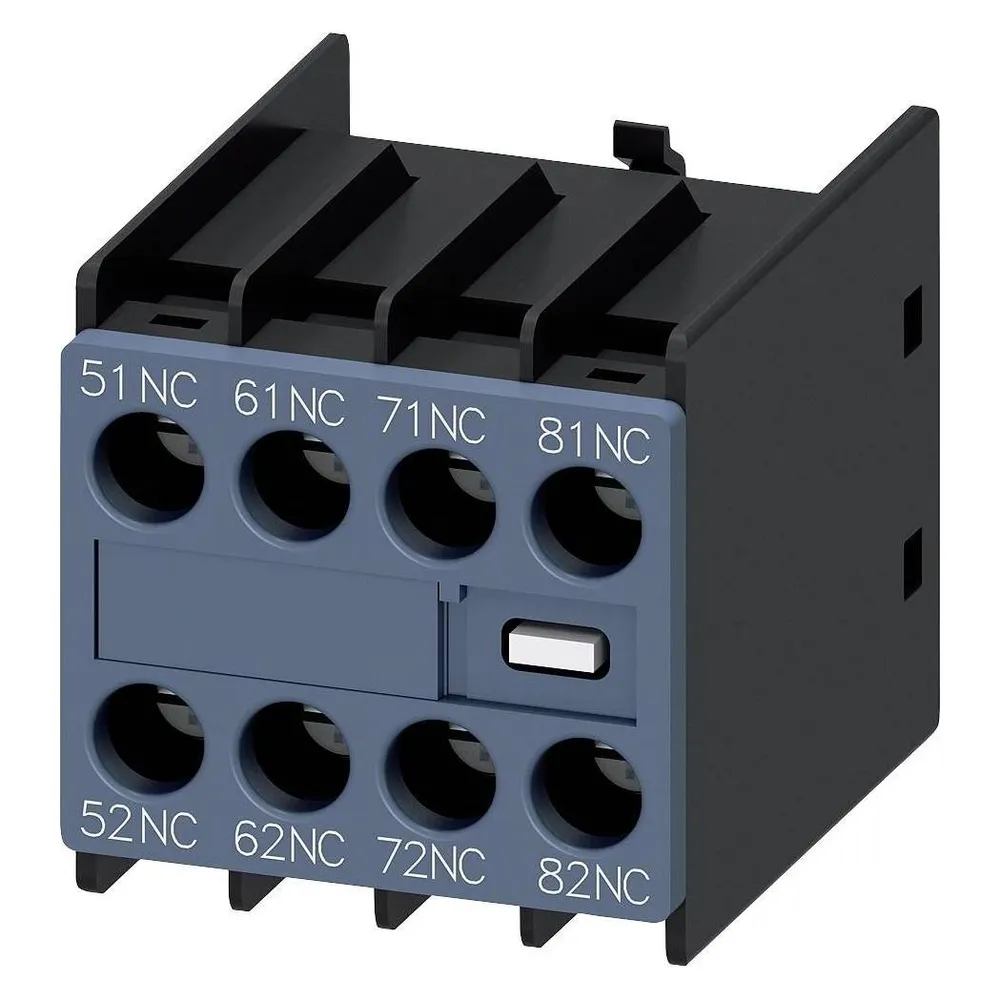 Siemens Aux switch block,4NC for contactor relay