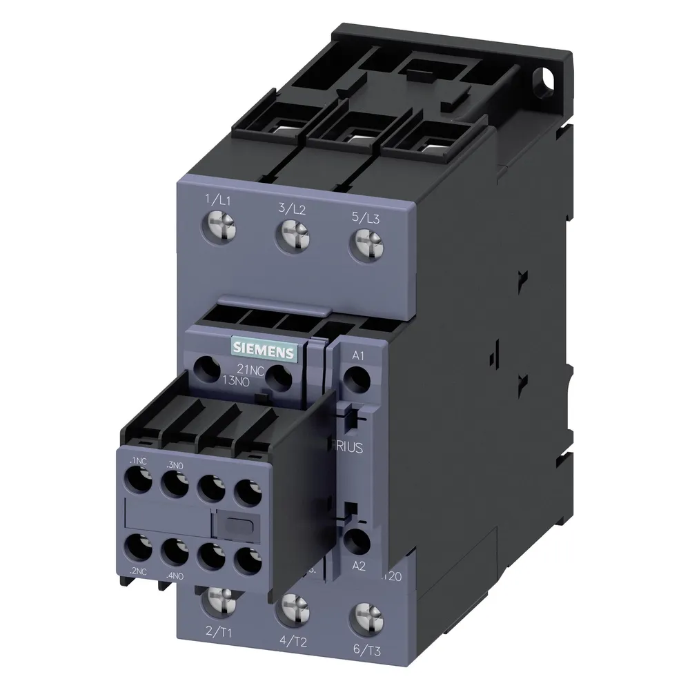 Siemens Schütz AC3 22kW/400V 2S+2OE