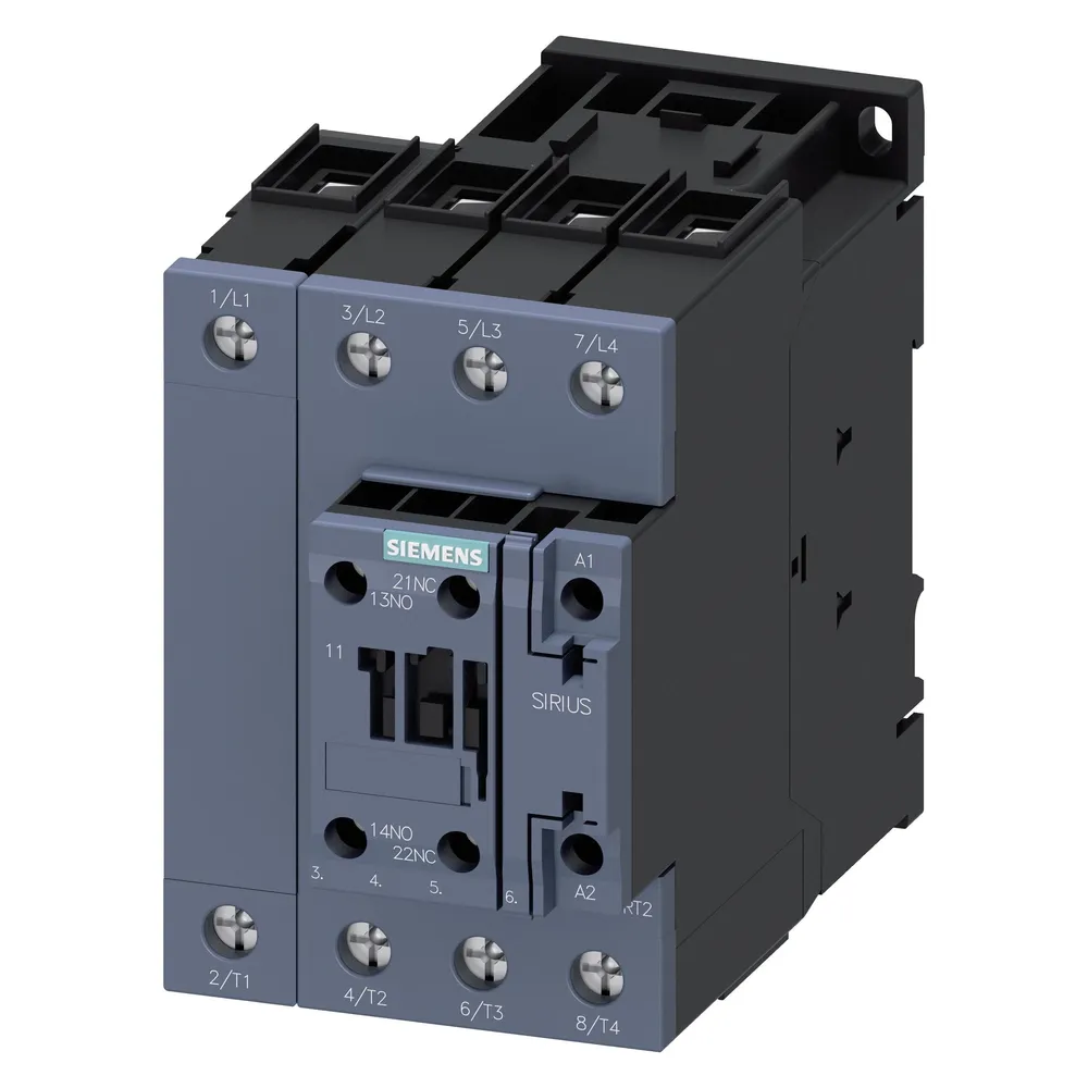 Siemens Contactor 60A 230V 4P 4NO S2 1NO+1NC