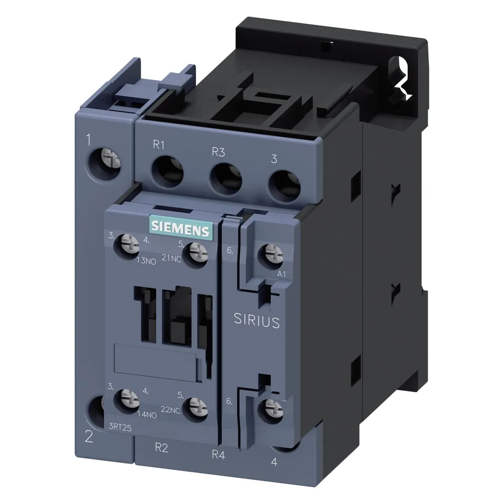 Siemens Leistungsschütz 11kW 2S 2 2Ö 24VAC 25A 3RT2526-1AC20