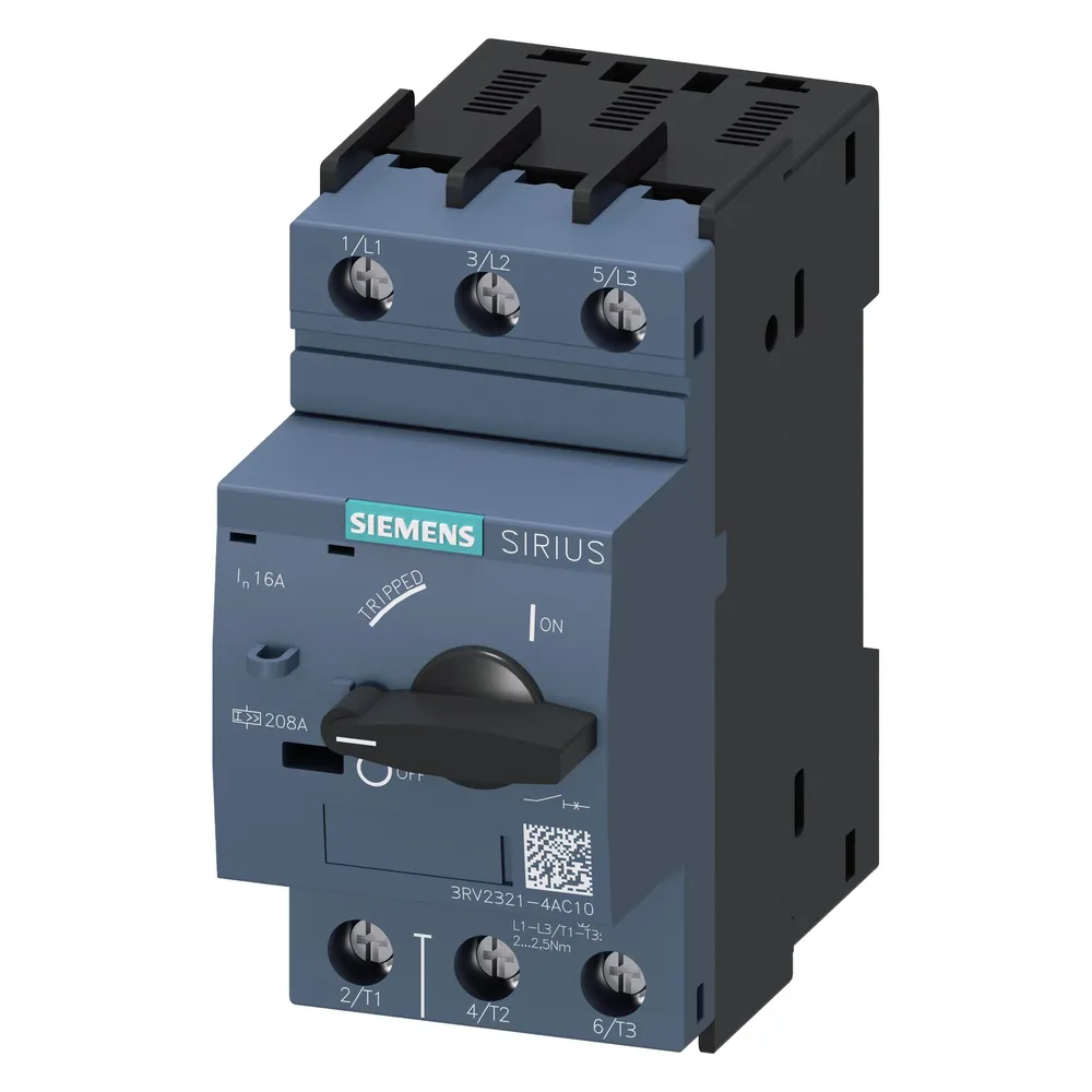 Siemens Circuit Break S0 Starter Combo 16A 208A