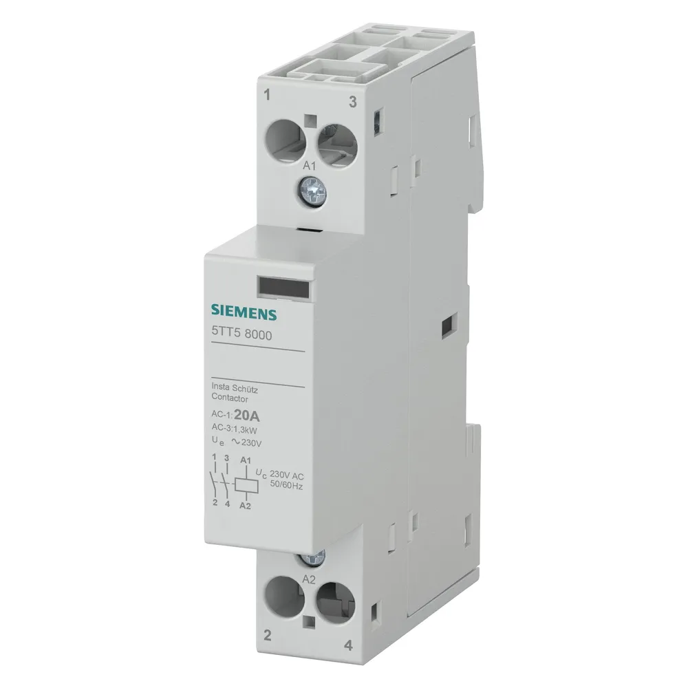 Siemens INSTA-Schütz mit 2 Schliessern
