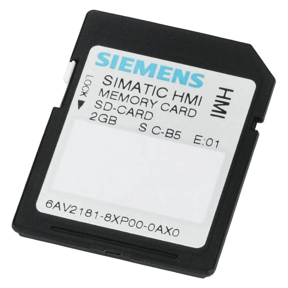 Siemens SD-Karte 6AV2181-8XP00-0AX0 2 GB - Secure Digital (SD)