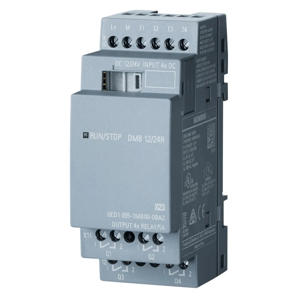 Siemens Expansion Module LOGO!8 DM8 12/24 4DI4DO
