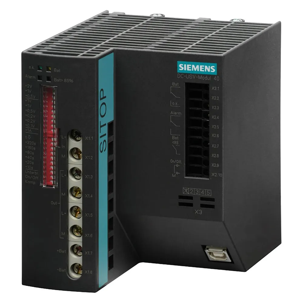 Siemens SITOP DC-USV-Modul 24V 40A USB