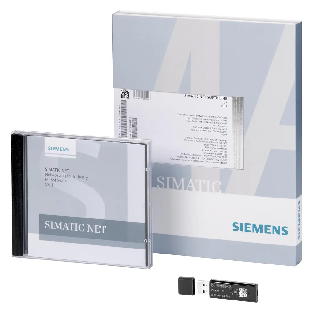 Siemens Ind. Ethernet SoftnetS7 Upgrade für V6.0 V6.1 V6.2u. ED. Software