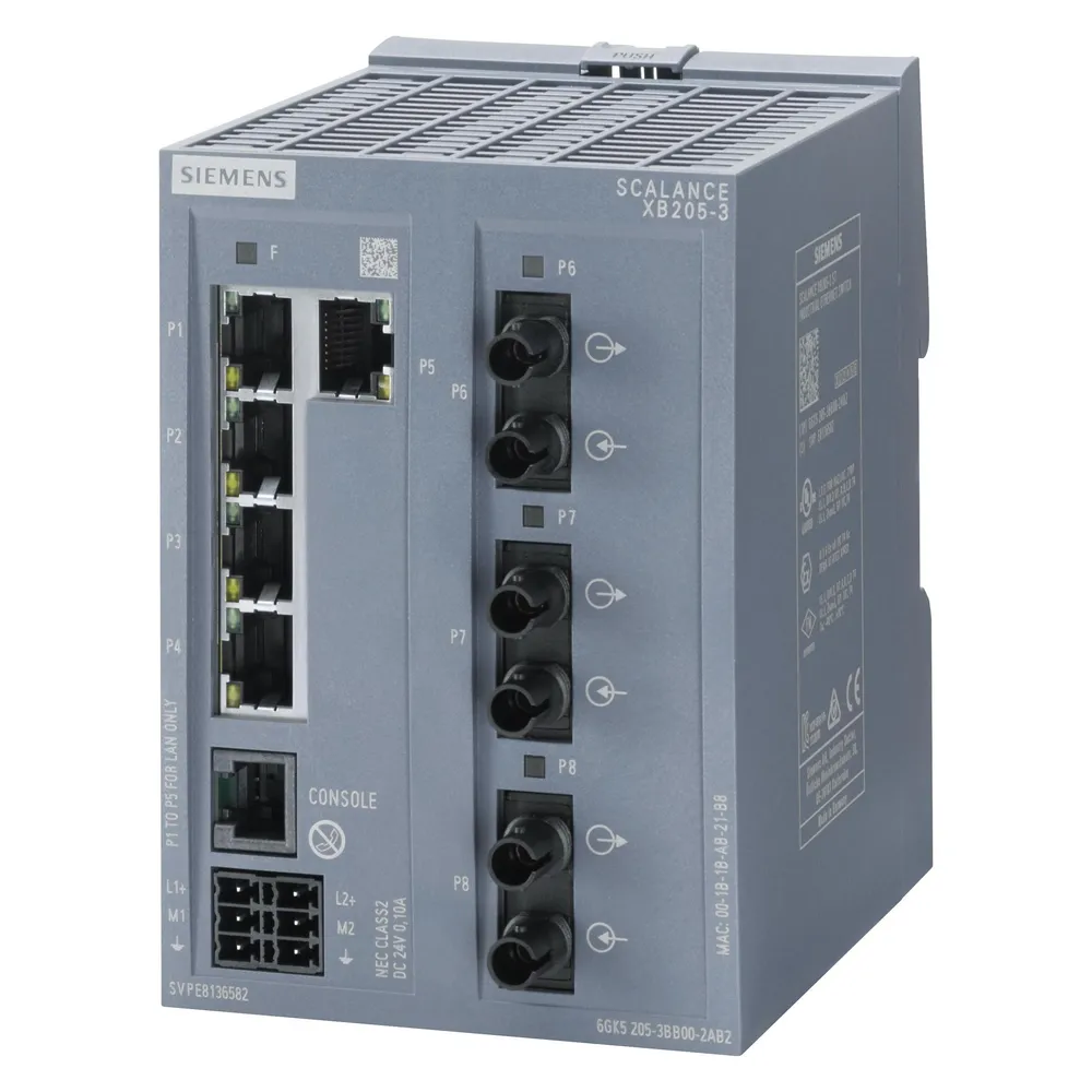 Siemens ScalanceXB205-3managable layer IE-Switch (5 Ports)