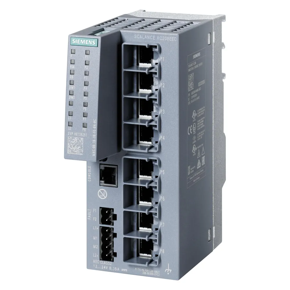 Siemens 6GK5208-0BA00-2FC2 SCALANCE