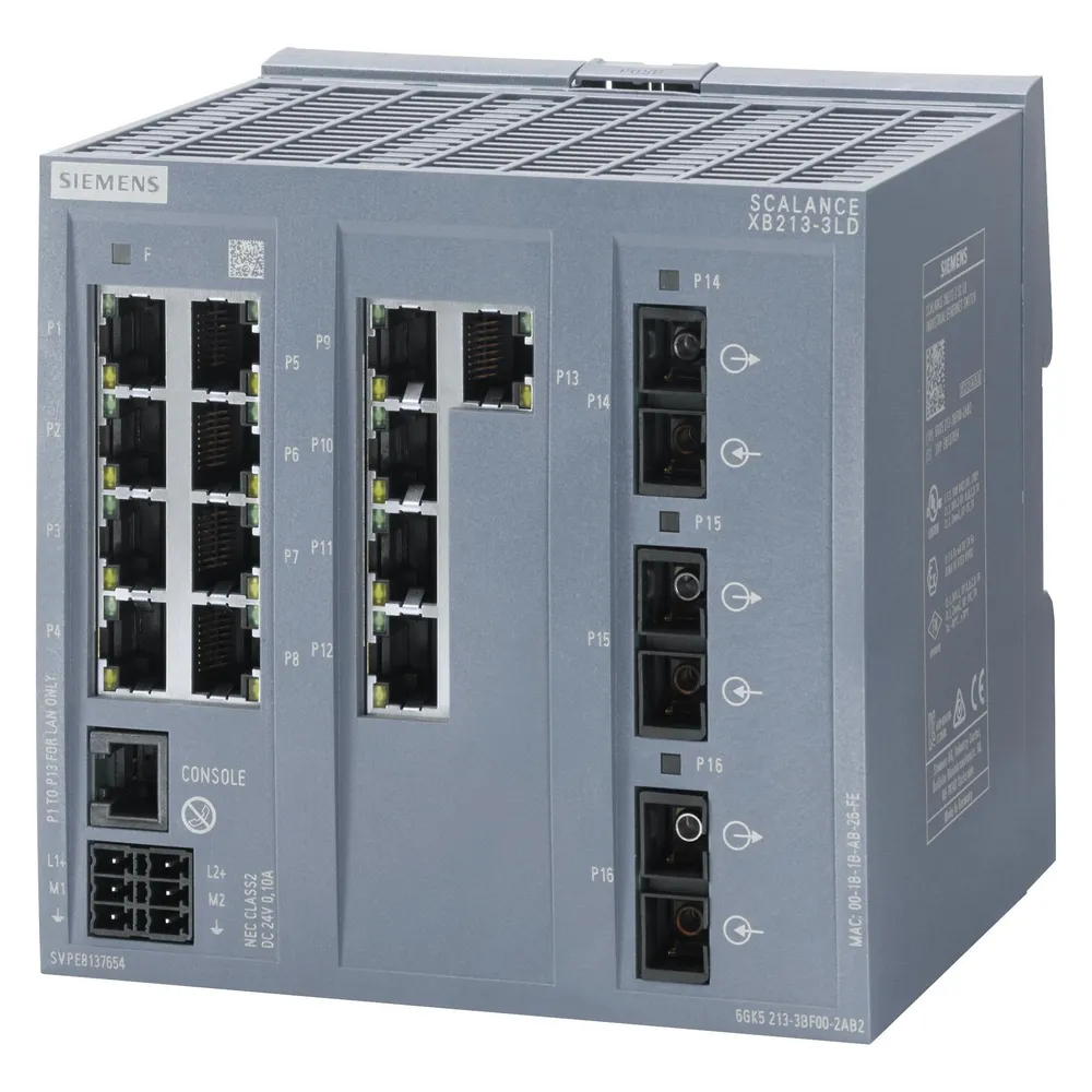 Siemens SIEM 6GK5213-3BF00-2AB2 SCALANCE XB213-3 2 IE-Switch 6GK5213-3BF00-2AB2