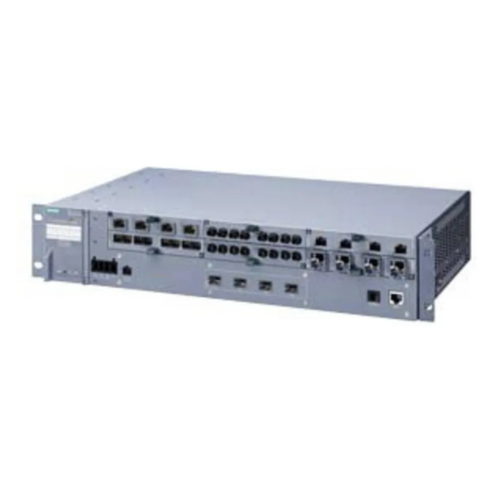 Siemens SIEM 6GK5528-0AA00-2AR2 SCALANCE XR528-6 LAYER 3 vorbereitet 19 Rack Ports vorn