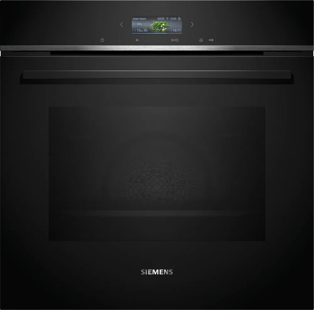 SIEMENS Pyrolyse Backofen iQ700 HB772A1B1, mit Teleskopauszug nachrüstbar