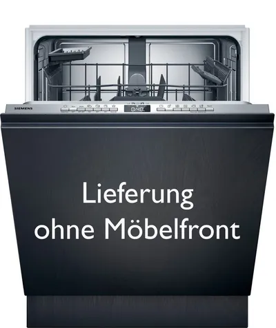 SIEMENS vollintegrierbarer Geschirrspüler iQ300 SN63EX28AE, 13 Maßgedecke, Made in Germany, flexible Körbe & Schubladen, Spülturbo varioSpeed