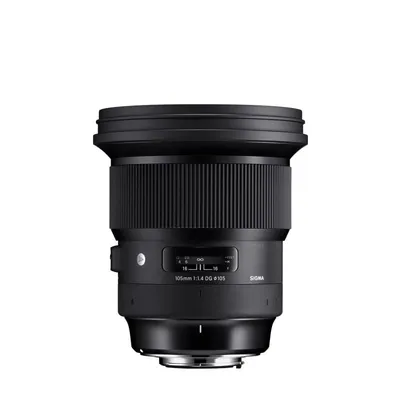 Sigma 105 mm F1.4 DG HSM Art-Objektiv, Sony E APS-C/Vollformat, Sonnenblende im Lieferumfang enthalten