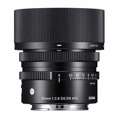 Sigma 45 mm F2.8 DG DN Sony E Autofokus-Vollformat-Schwarzobjektiv