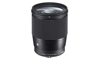 Sigma 402963 16/13 Sony E Autofokus-Objektiv 9,9 x 67 mm, Schwarz