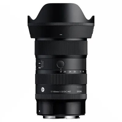 Objektiv Sigma Art 17-40 mm f/1.8 DC APS-C Canon RF Parasol Inklusive