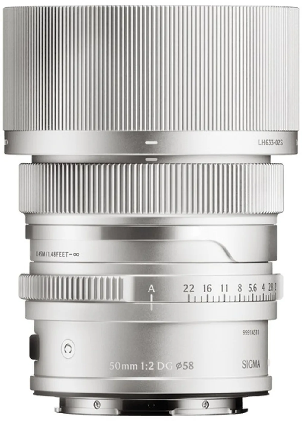 Sigma 50mm f2 DG (C) L-Mount silber