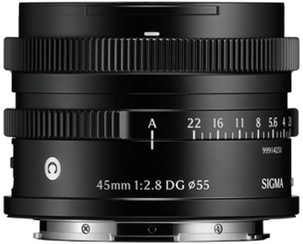 Sigma 45mm f2,8 DG (C) L-Mount schwarz