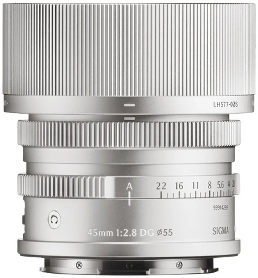 Sigma 45mm f2,8 DG (C) L-Mount silber