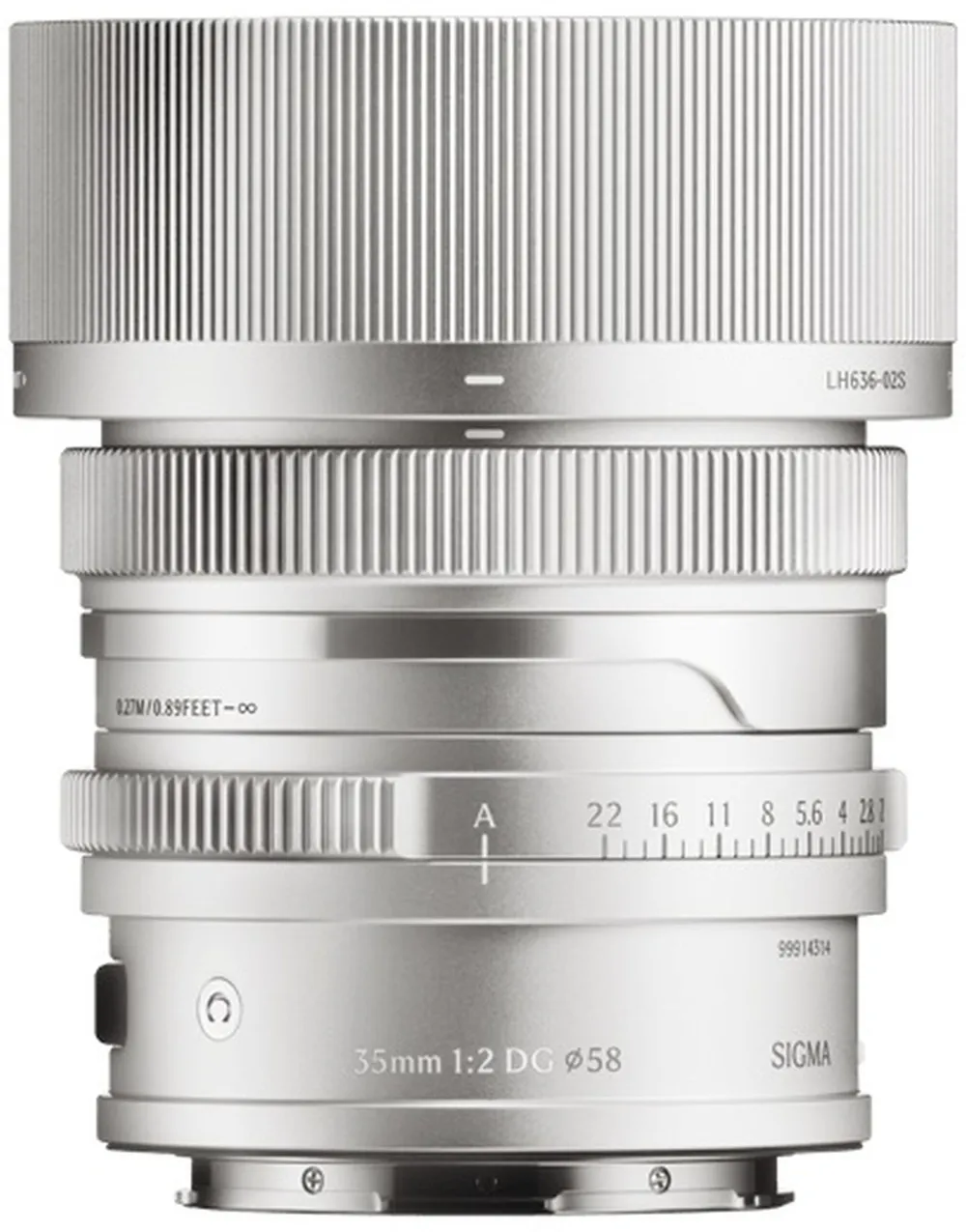 Sigma 35mm f2 DG (C) L-Mount silber