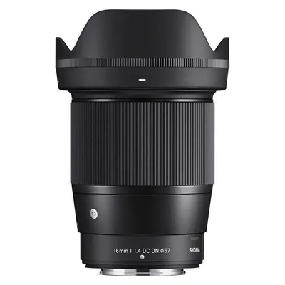 Objektiv Sigma 16mm F1.4 DC DN Contemporary Nikon Z Festbrennweite Montierung Z Schwarz