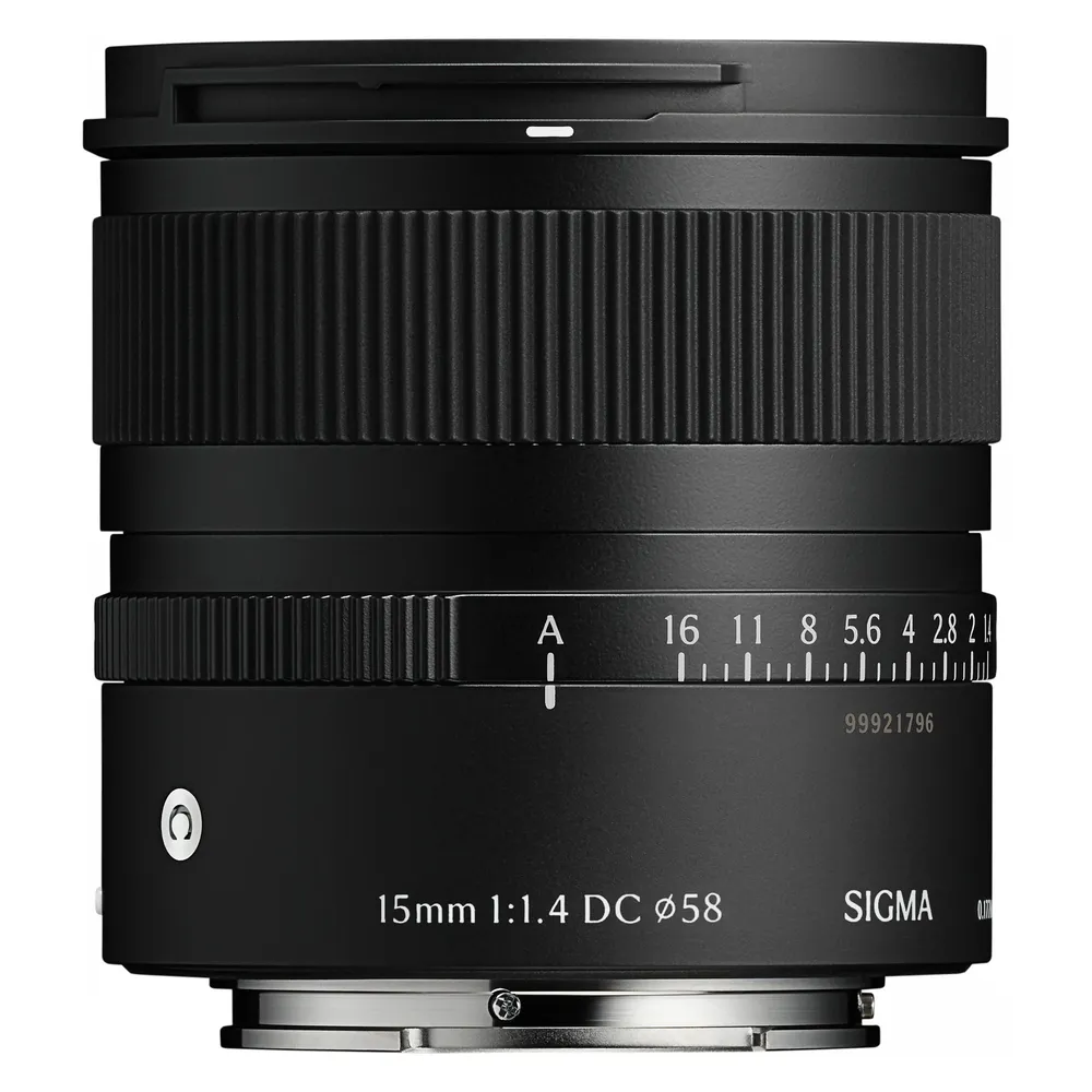 Objektiv Sigma 15mm f/1.4 DC Contemporary Ohne Stabilisierung Fujifilm X Mount