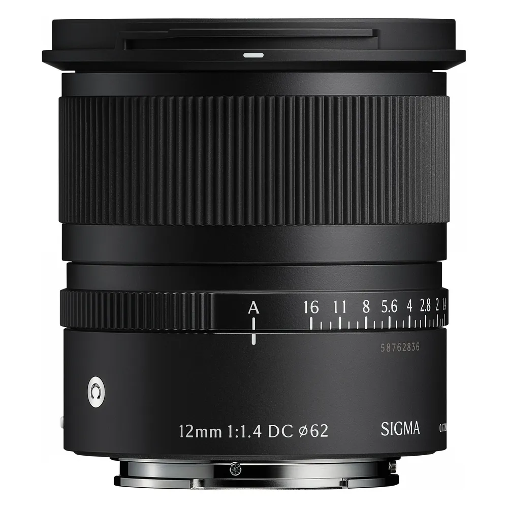 Objektiv Sigma 12mm F1.4 DC Contemporary Festbrennweite Fujifilm X Sonnenblende Schwarz