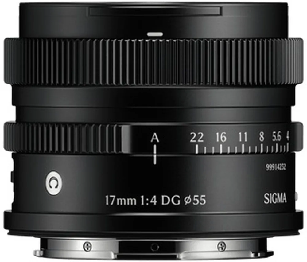 Sigma 17mm f4 DG (C) L-Mount schwarz