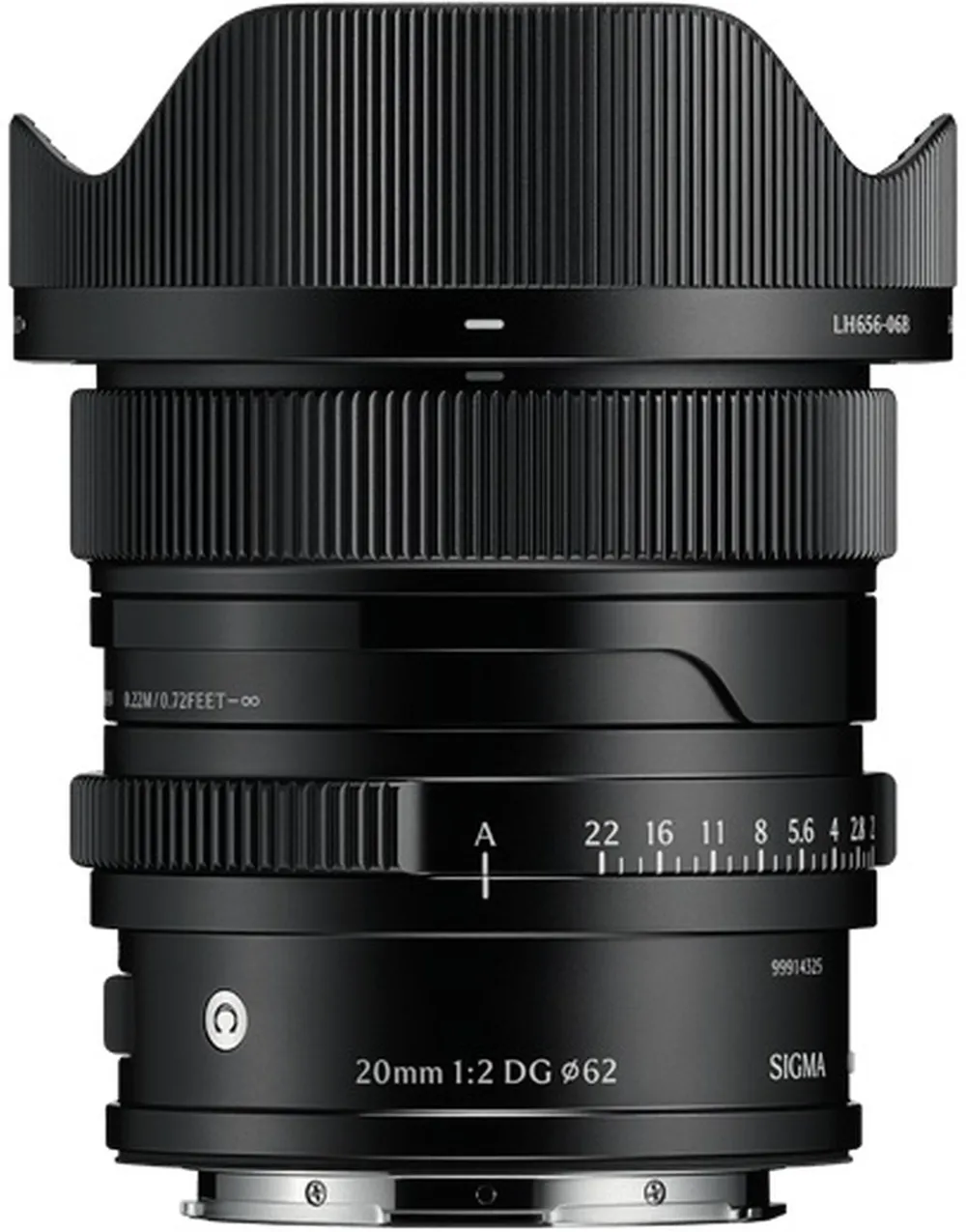 Sigma 20mm f2 DG (C) Sony E-Mount schwarz