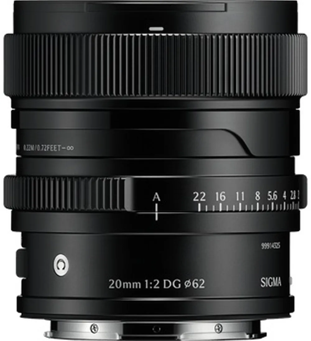 Sigma 20mm f2 DG (C) L-Mount schwarz