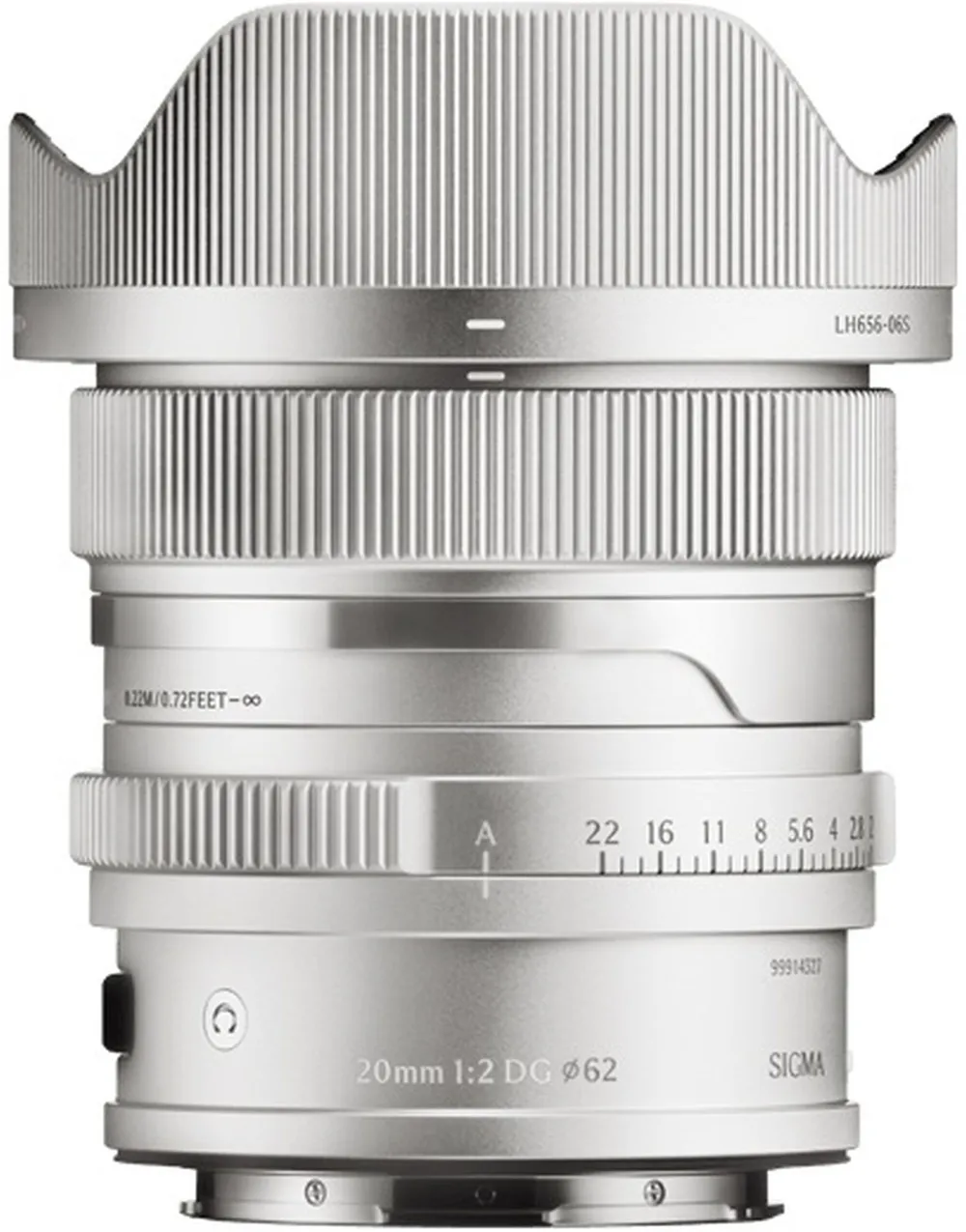 Sigma 20mm f2 DG (C) L-Mount silber