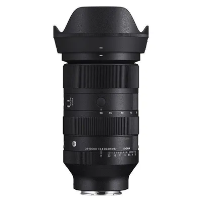 Objektiv Sigma 28-105mm F2.8 DG DN Art Sony E Zoom Montierung Streulichtschutz Schwarz