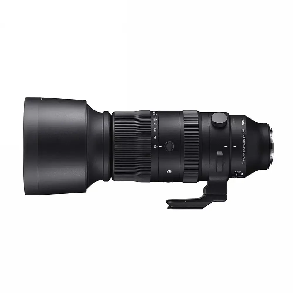 Sigma 60–600 mm F4,5–6,3 DG DN OS Sony E Ultra Telezoom 27/19 105 mm Objektiv