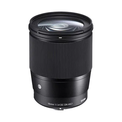 Sigma 16mm F1.4 DC DN Contemporary Objektiv mit L-Bajonett, Autofokus, Schwarz