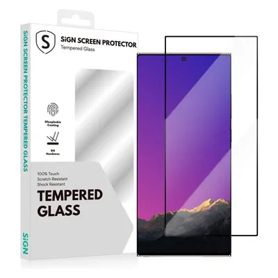 SIGN 2.5D Tempered Glass Screen Protector for Samsung Galaxy S24 Ultra