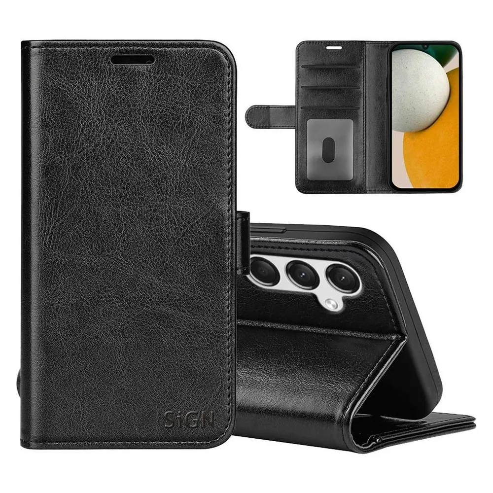 SIGN Wallet Cover for Samsung Galaxy A15 - Black