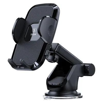SIGN Mobile Holder with Suction Cup - Black