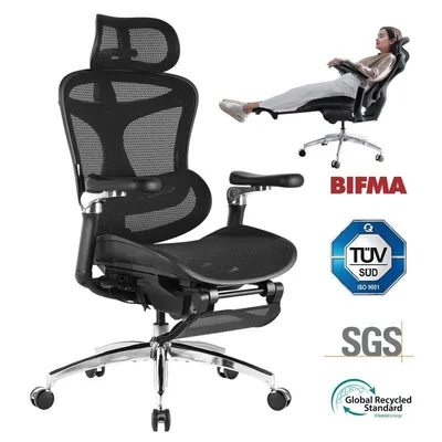 Bürostuhl Ergonomisch Sihoo Doro C300 Pro JT mit Fußablage