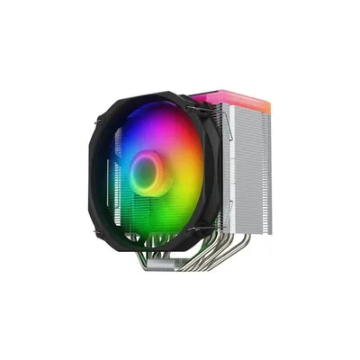 Kühlung Luft SilentiumPC Socket Intel und AMD 140mm Fortis 5 ARGB Direct Touch