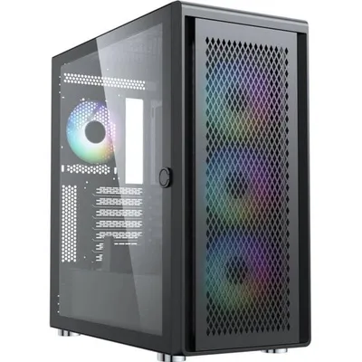 PC-Gehäuse Silentware Air 100 Midi-Tower E-ATX Mesh A-RGB 4 Lüfter